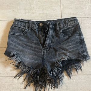 BDG Black Jean Shorts Size 24